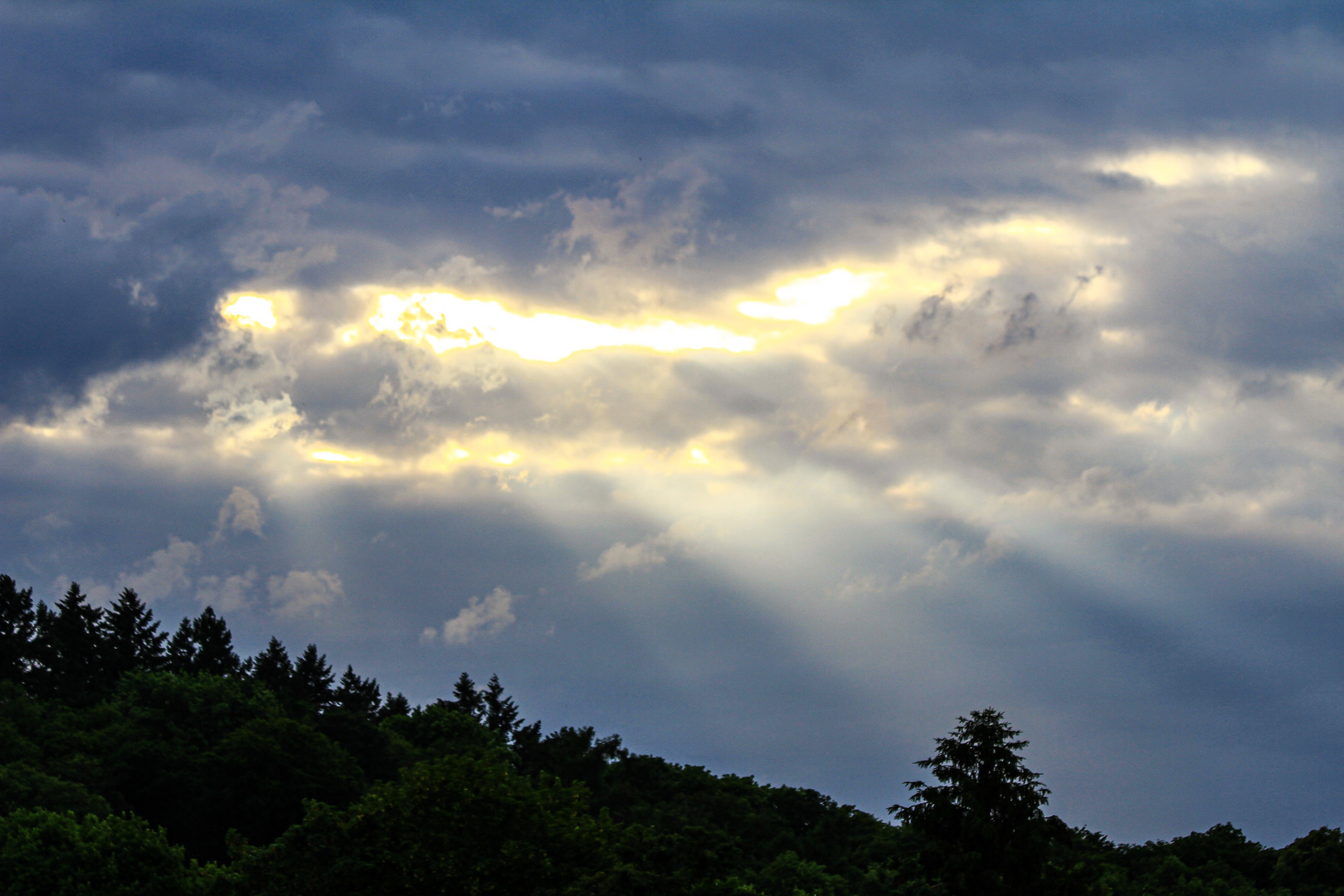 Trotz dunkler Wolken...