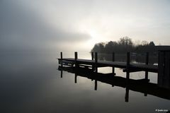 trotz Nebel, einfach die Ruhe genießen 