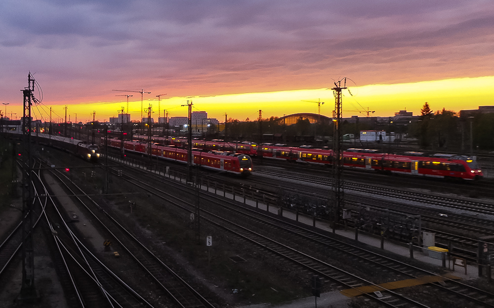 Trotz Streiks: Einige Züge fuhren !