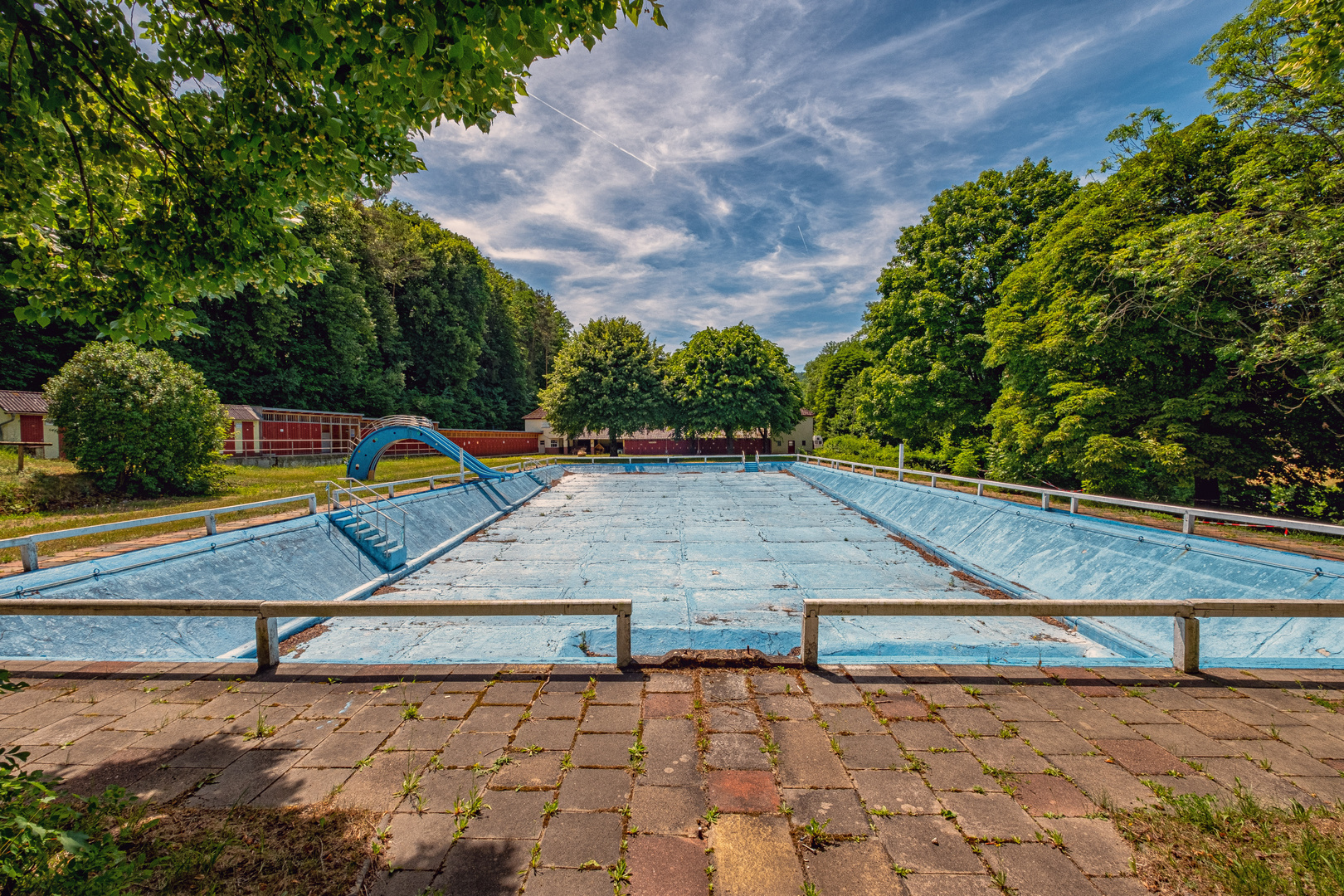 Trotz super Wetter bleibt das Freibad zu