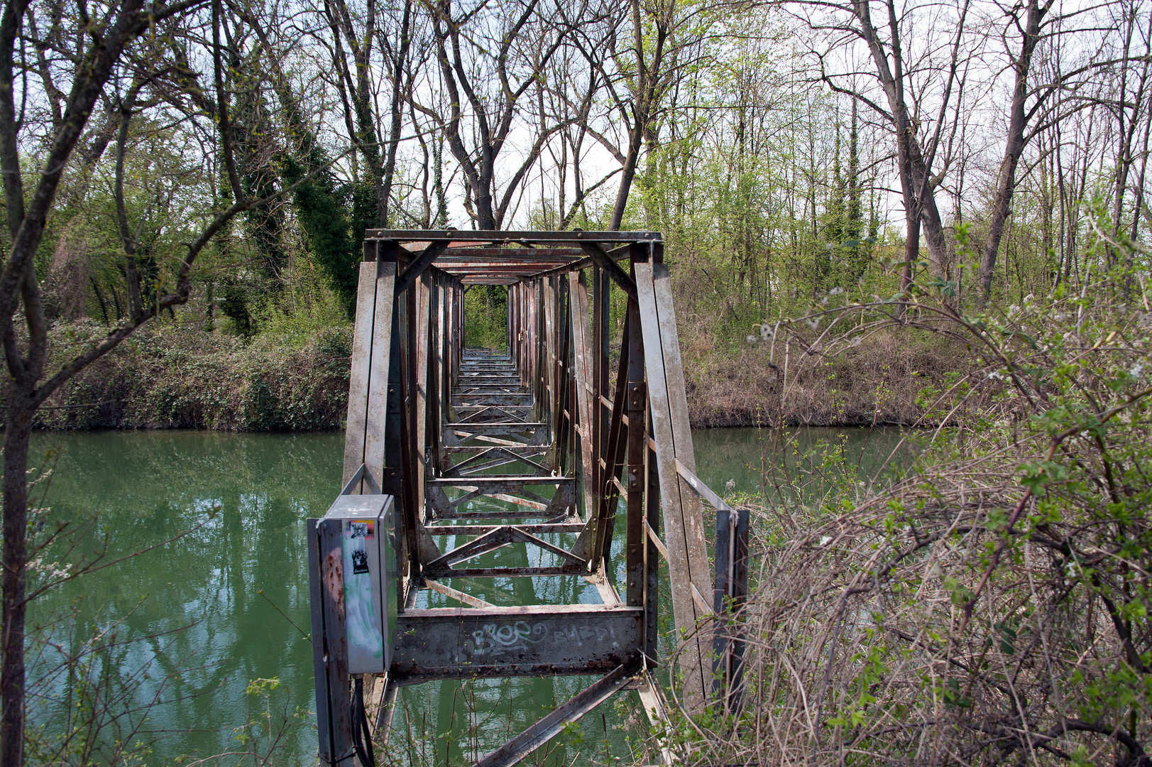 Troubled Bridge Over Cool Water