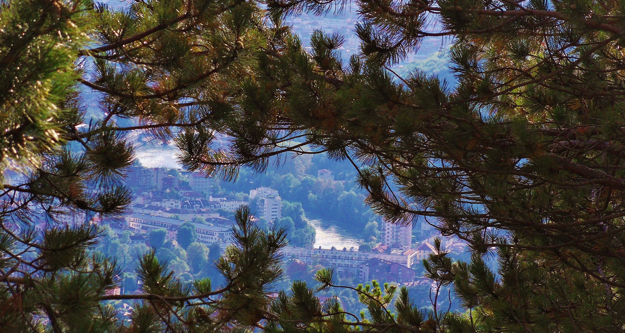 Trouée sur Grenoble.