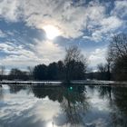 Trout Lake in the snow