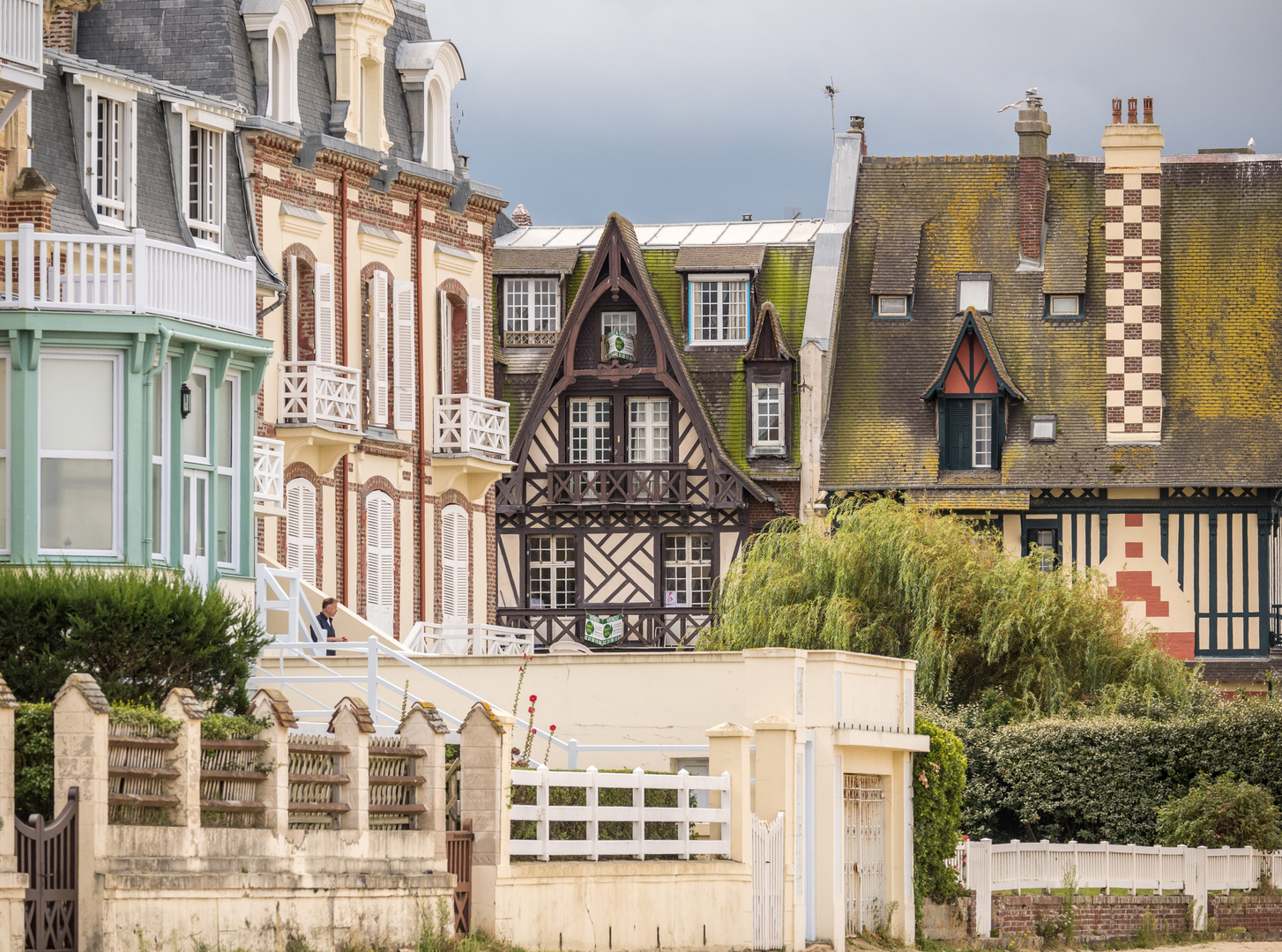 Trouville-sur-Mer am Strand