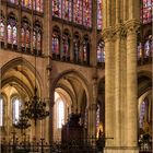 TROYES-KATHEDRALE ST. PIERRE et ST. PAUL-BLICK ZUM CHOR