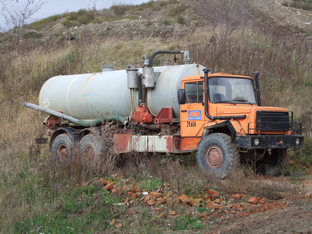 Truck in der Stadt