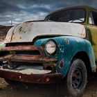 Truck in Oatman Burro