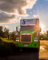 Truck In The Dawn