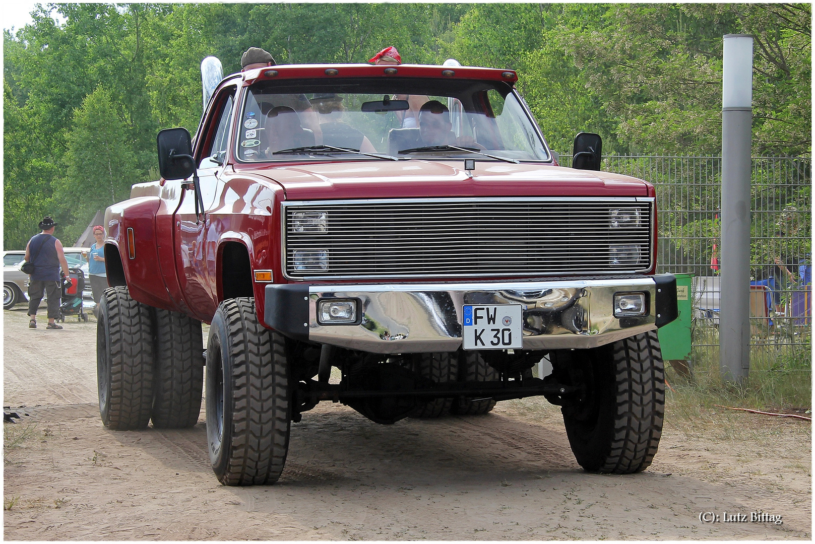 Truck Monster - Monstertruck Foto & Bild | usa, rot, auto Bilder auf