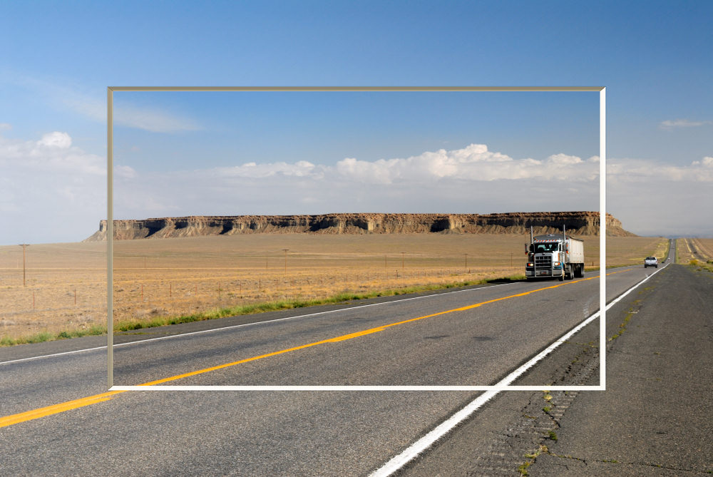 Truck on the Road.