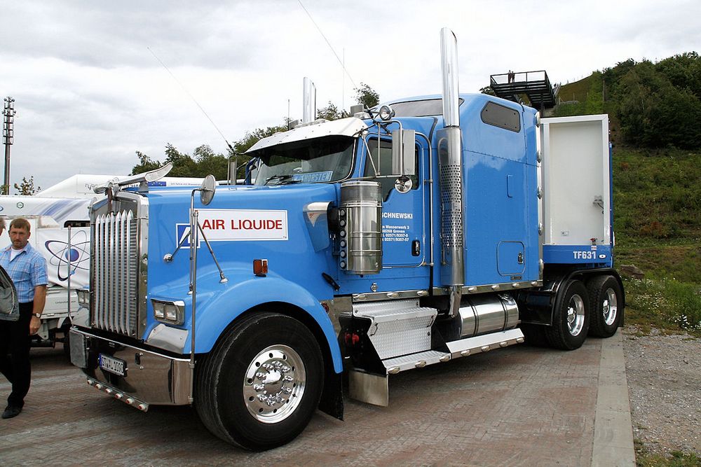 Truck Zugmaschine von Air Liquide