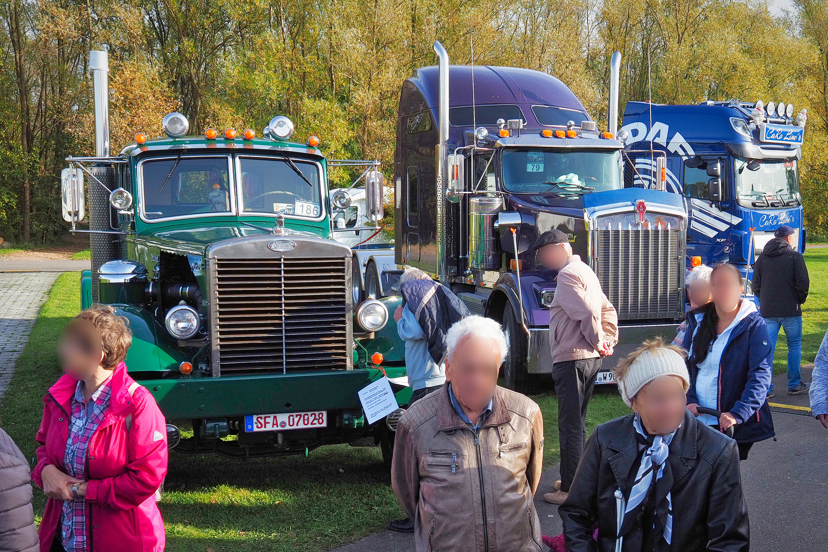 Trucker-Fans mit DSGVO-Gesicht?