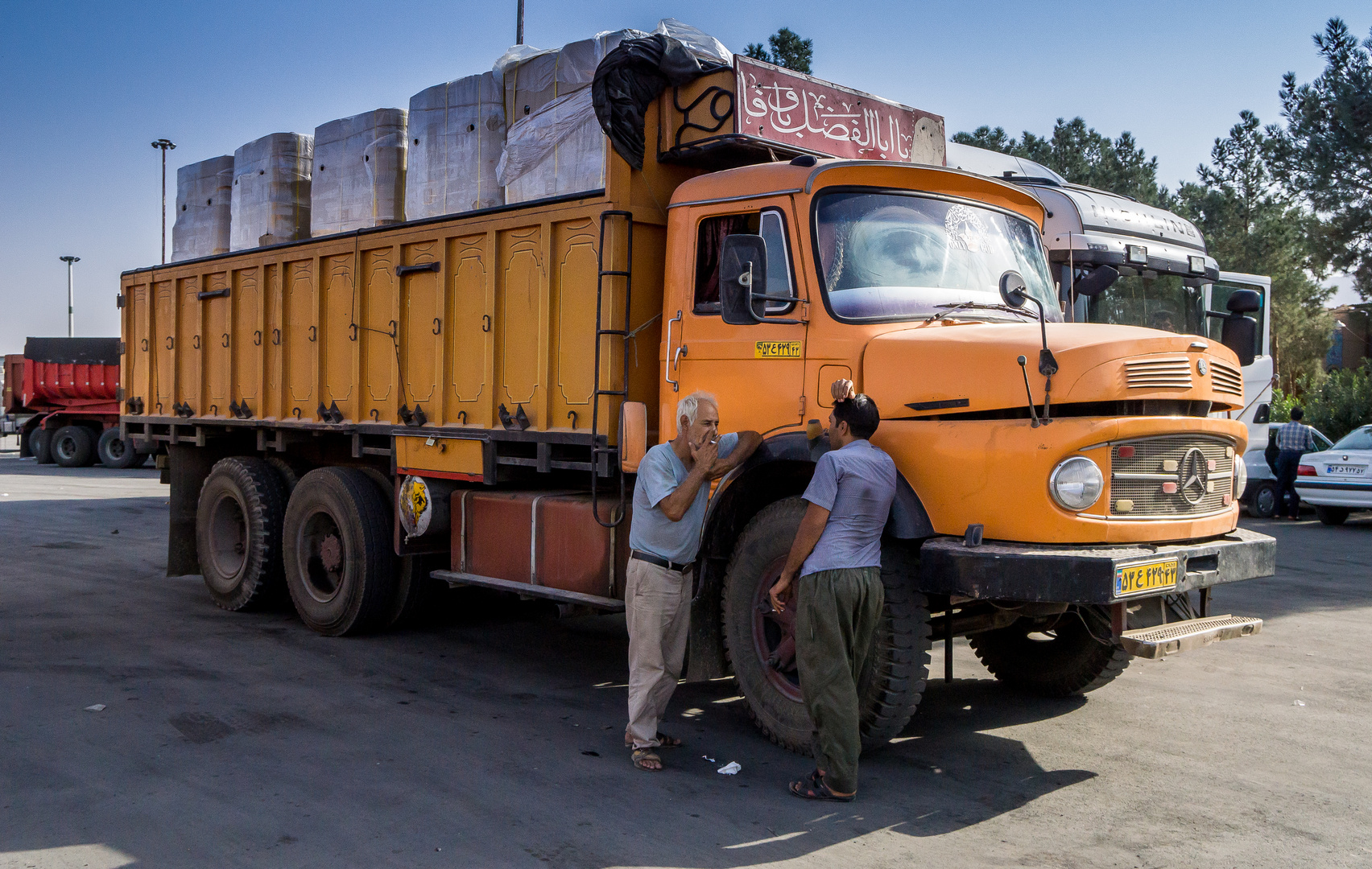 Truckerleben im Iran