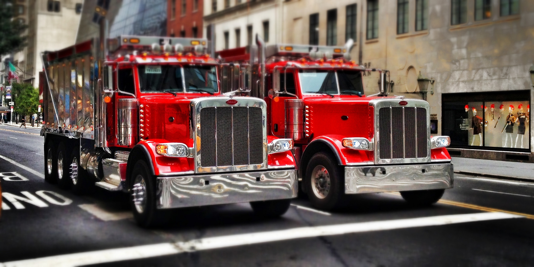 trucks in new York