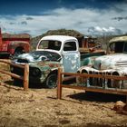 Trucks In The Along Route  66 Arizona USA