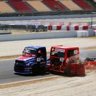 Trucks race