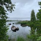 Trübe Idylle im Åsnens Nationalpark