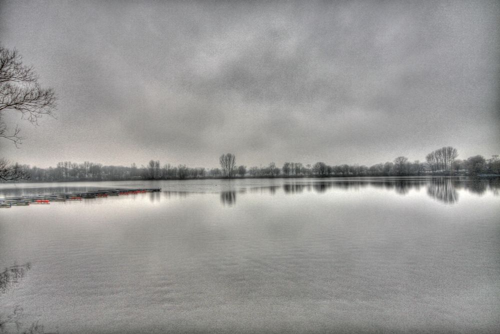 Trübe Stimmung am See Foto & Bild landschaft, bach, fluss & see, see
