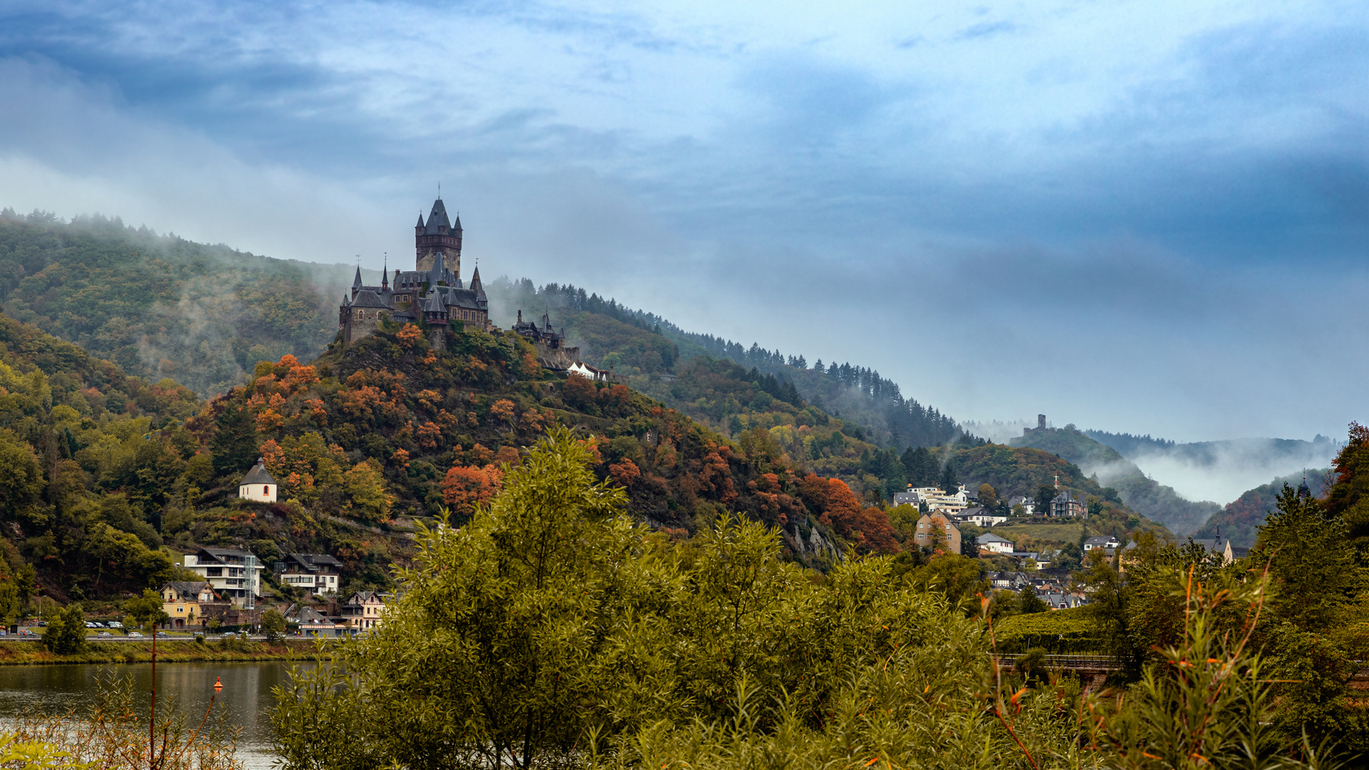 Trüber Herbst Morgen