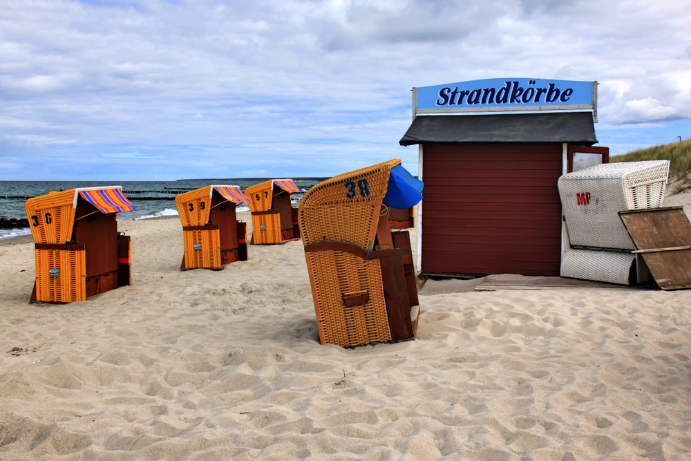 Trüber Tag am Strand