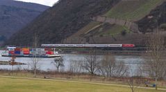 Trübes Wetter im Rheintal