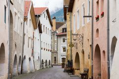 Trübes Wetter in Glurns