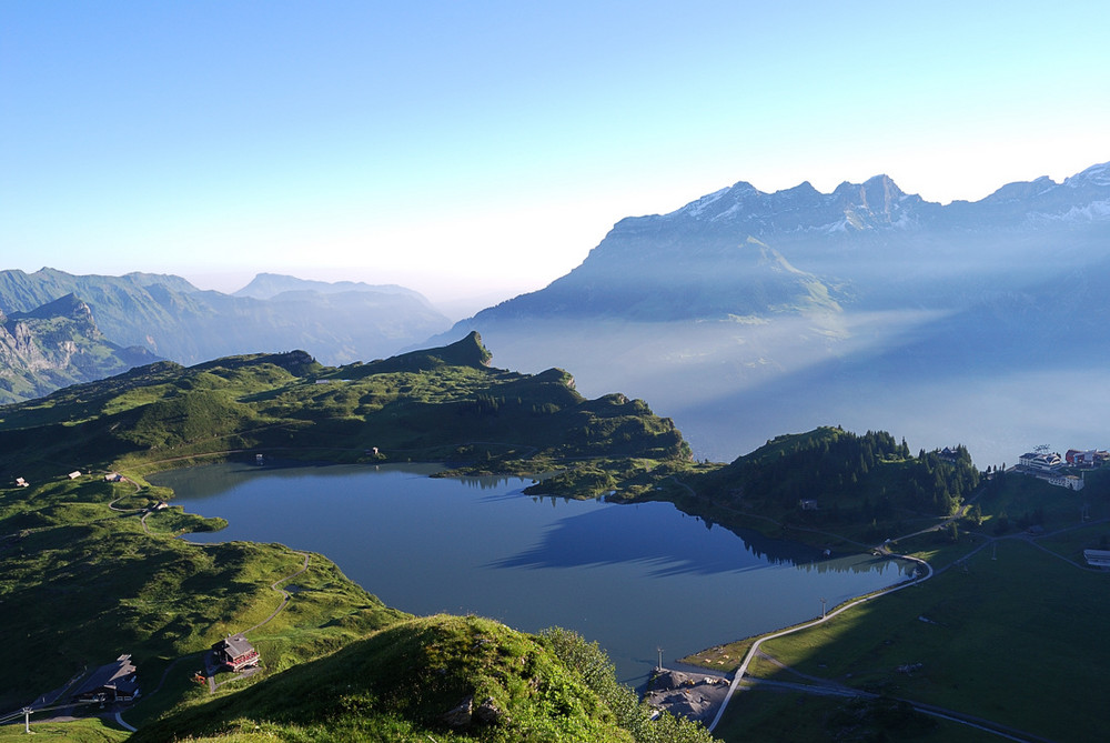 Trübsee im Morgenlicht