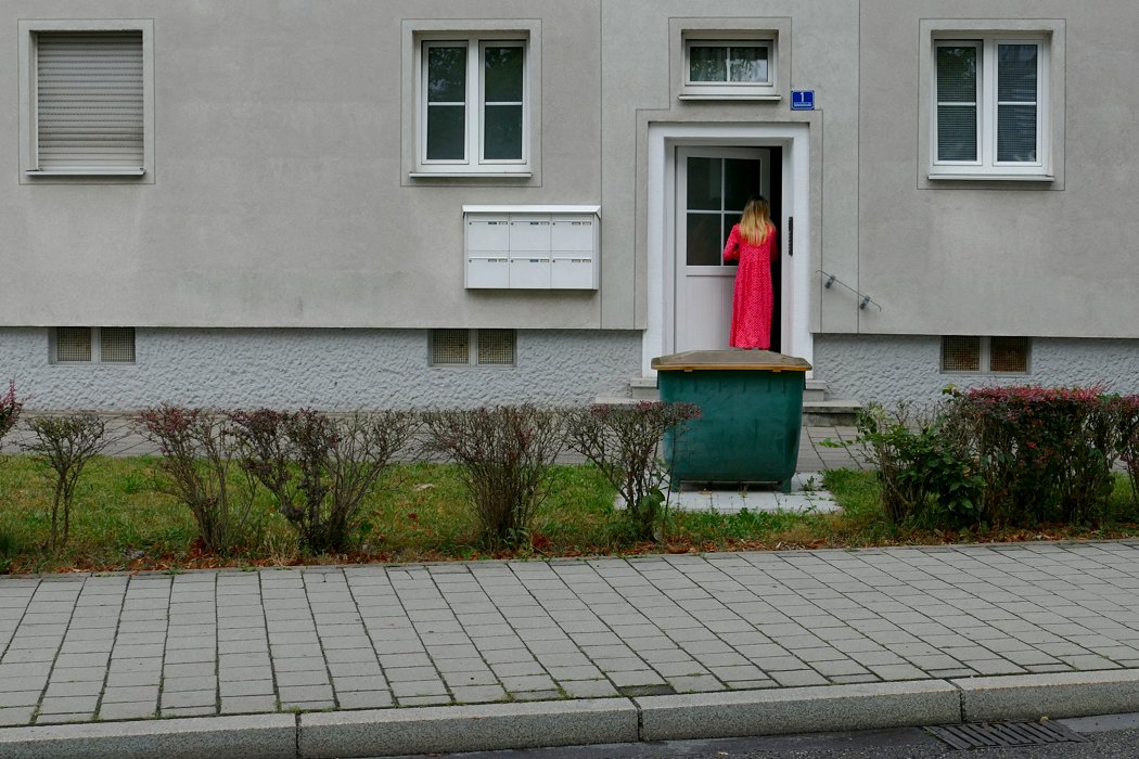 Trug auch ein schönes Kleid