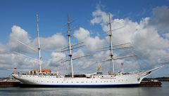 Trugschluss im Hafen von Stralsund