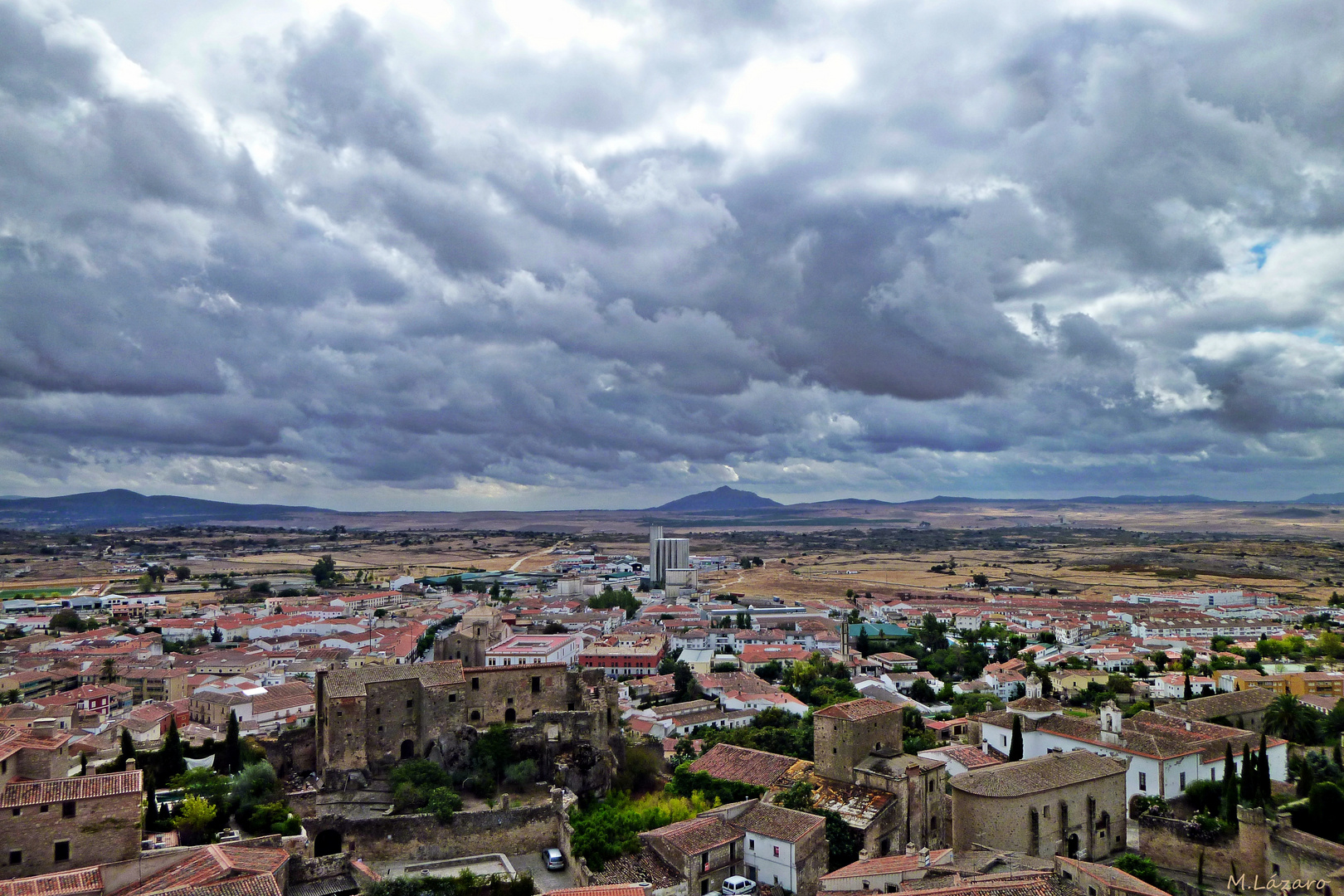 Trujillo-Cáceres-España desde el campanario