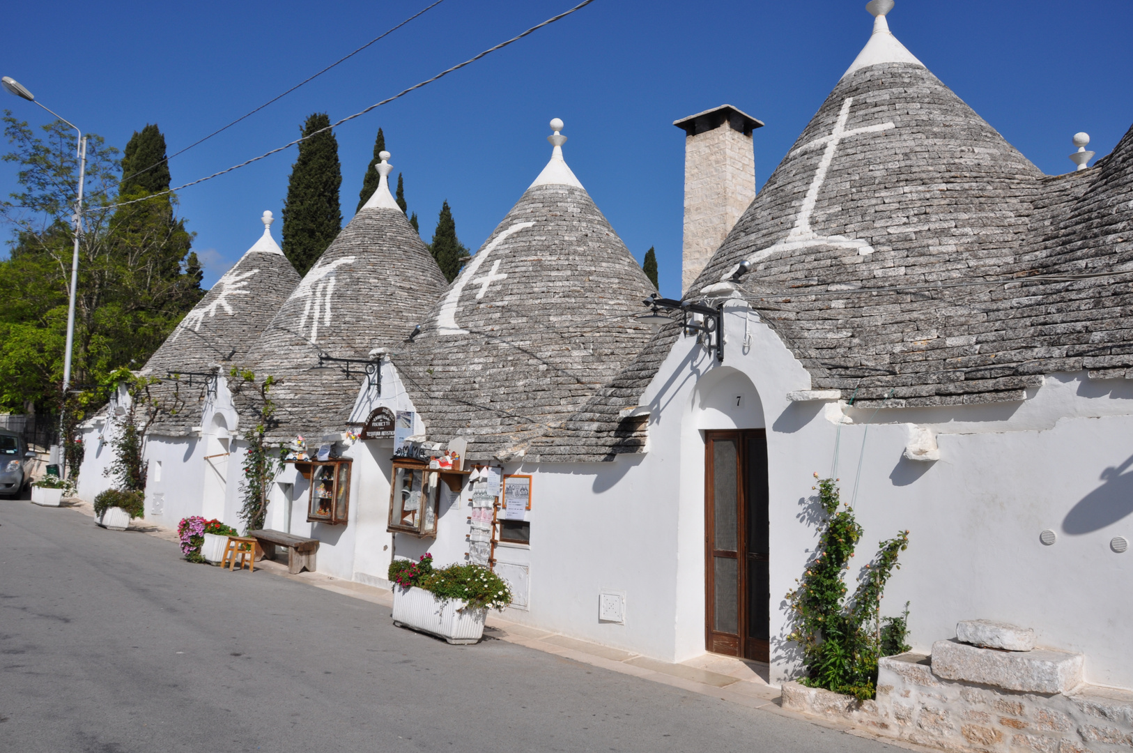 Trulli, Alberobello, Apulien, Italien