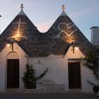 Trulli am Abend