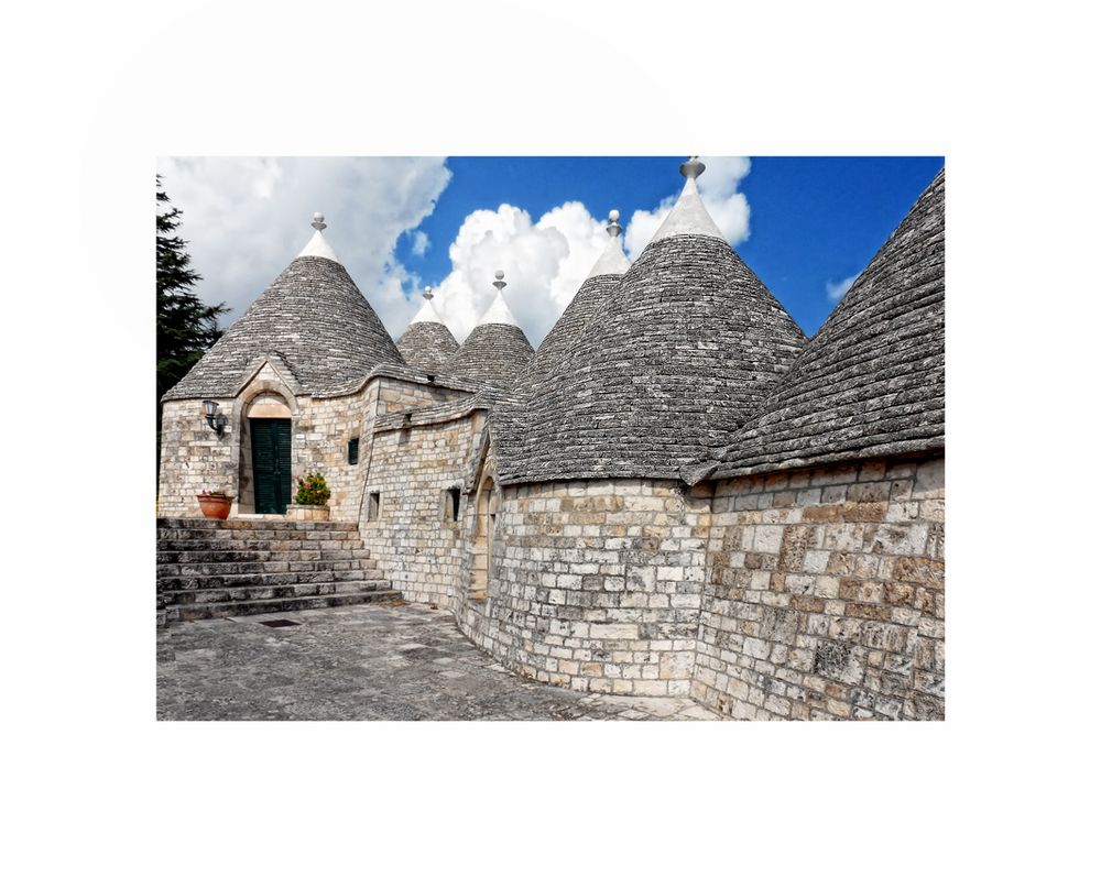 TRULLI AUS APULIEN