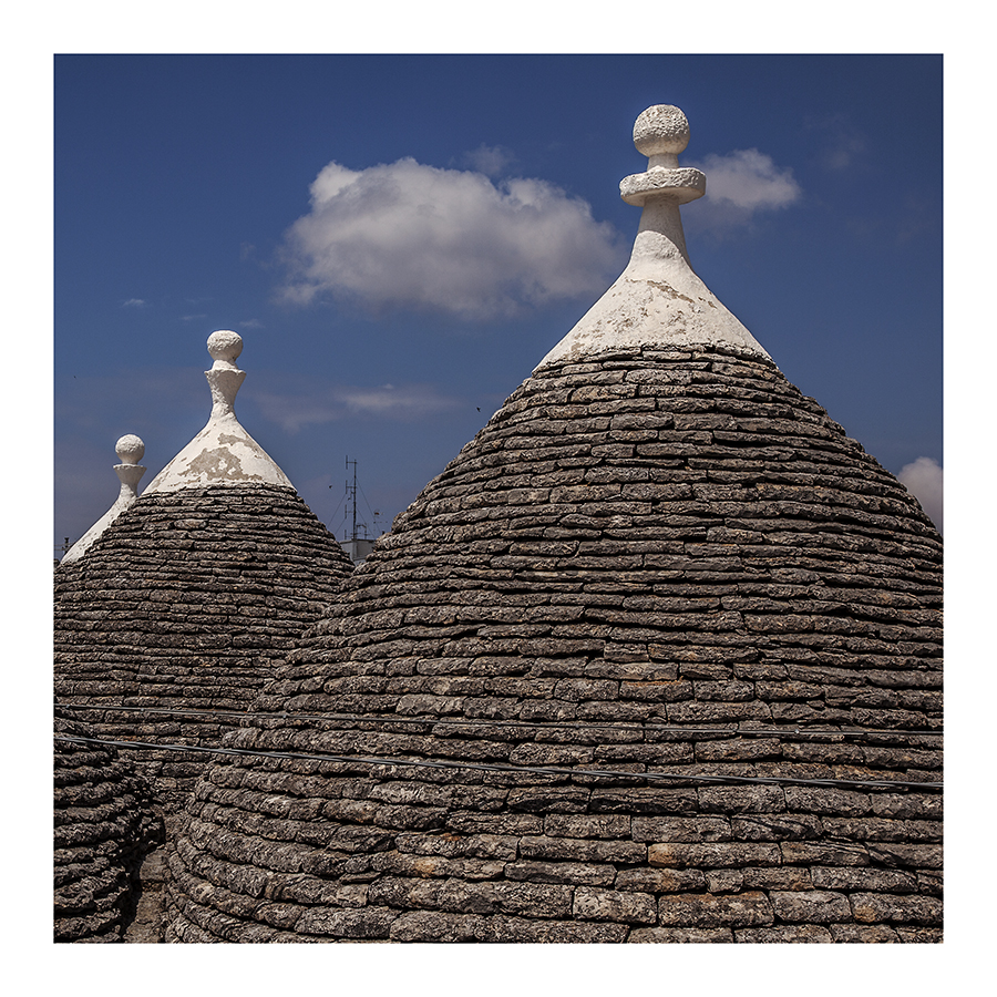 Trulli-Dächer