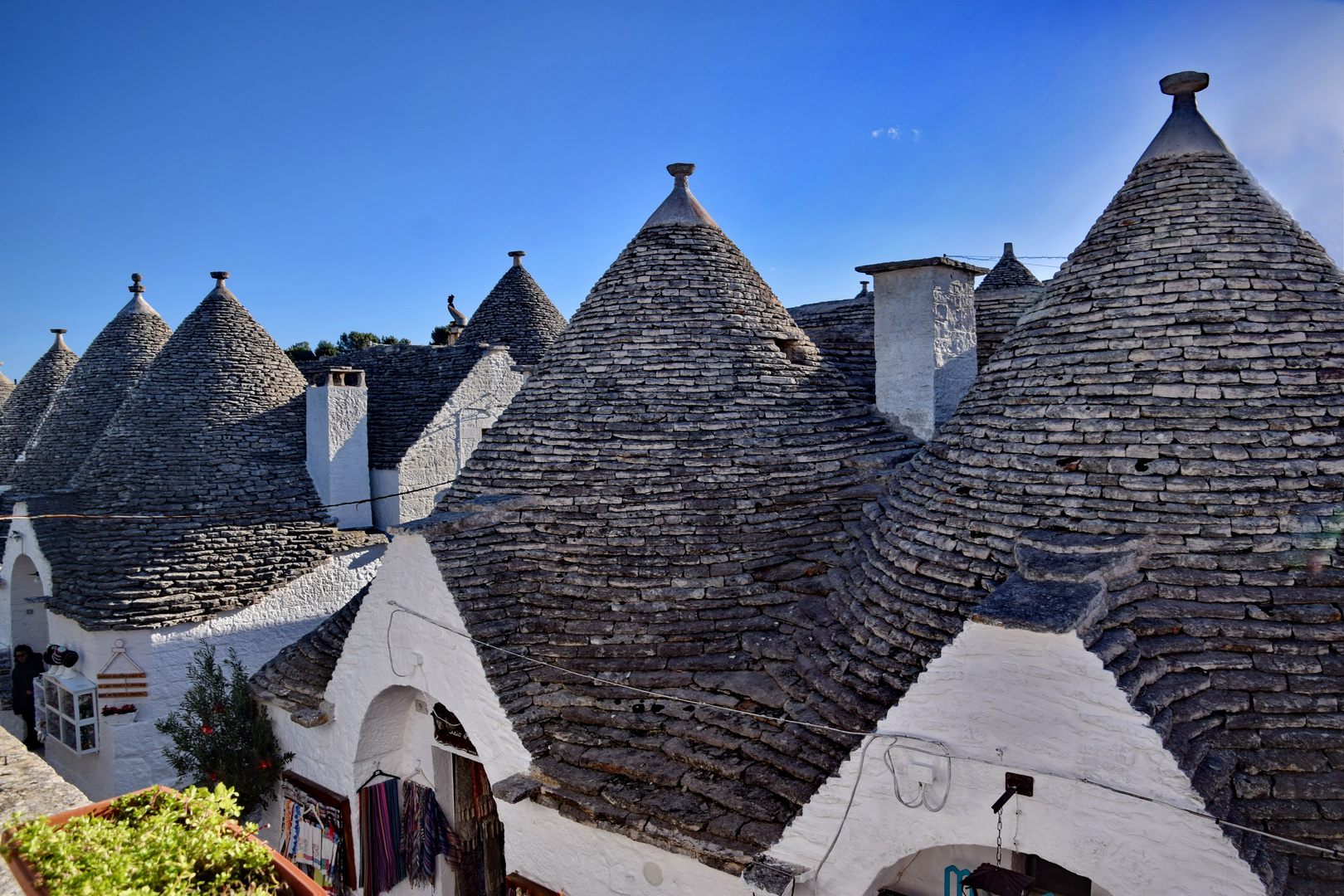 Trulli-Dächer