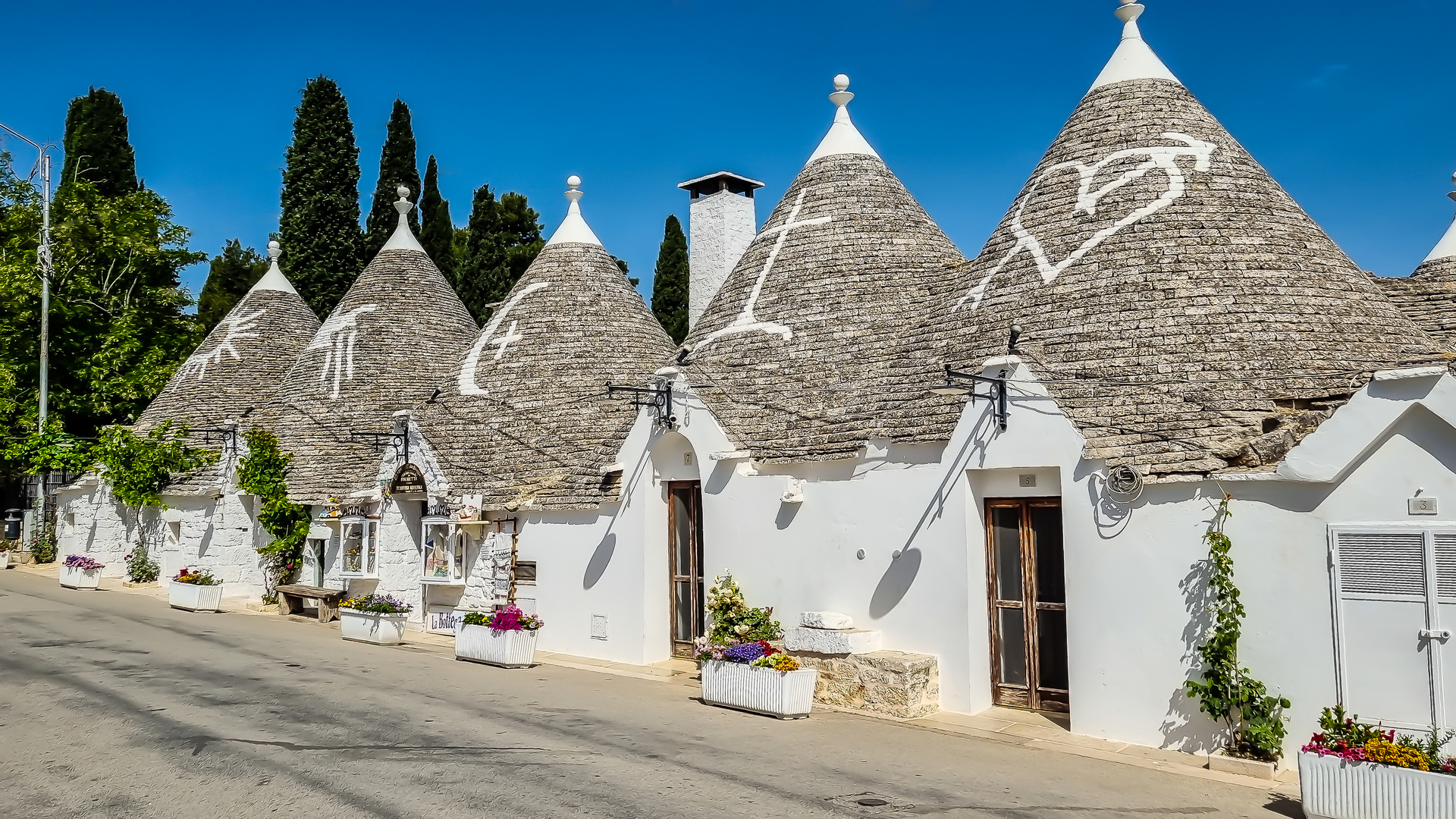 Trullihäuser in Alberobello