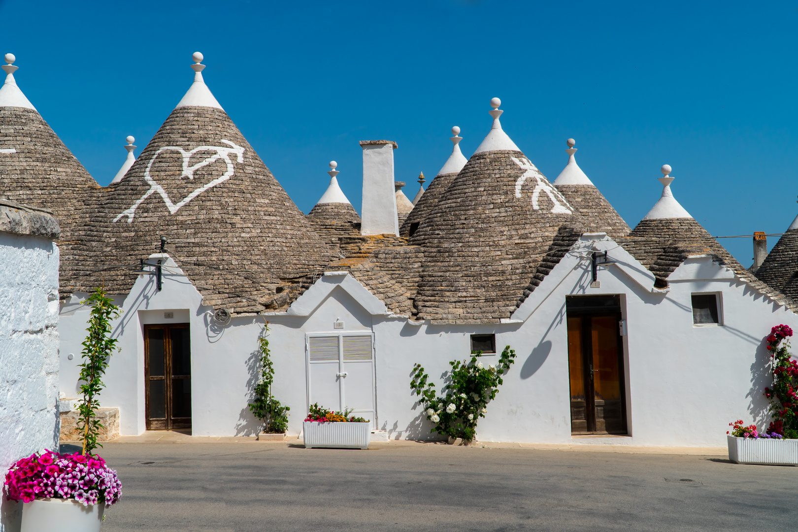 Trullihäuser in Alberobello