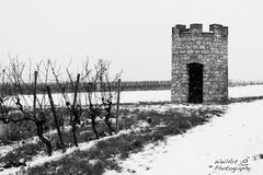 Trullo im Schnee