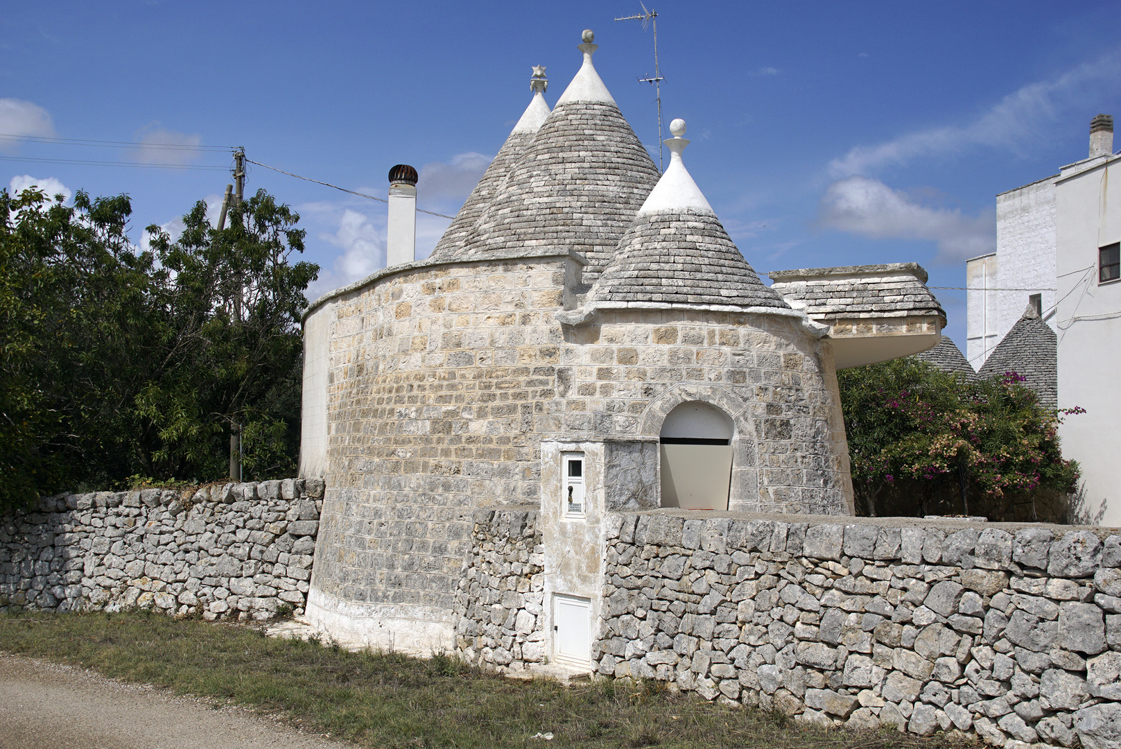 Trullo mit mehreren Kuppeln