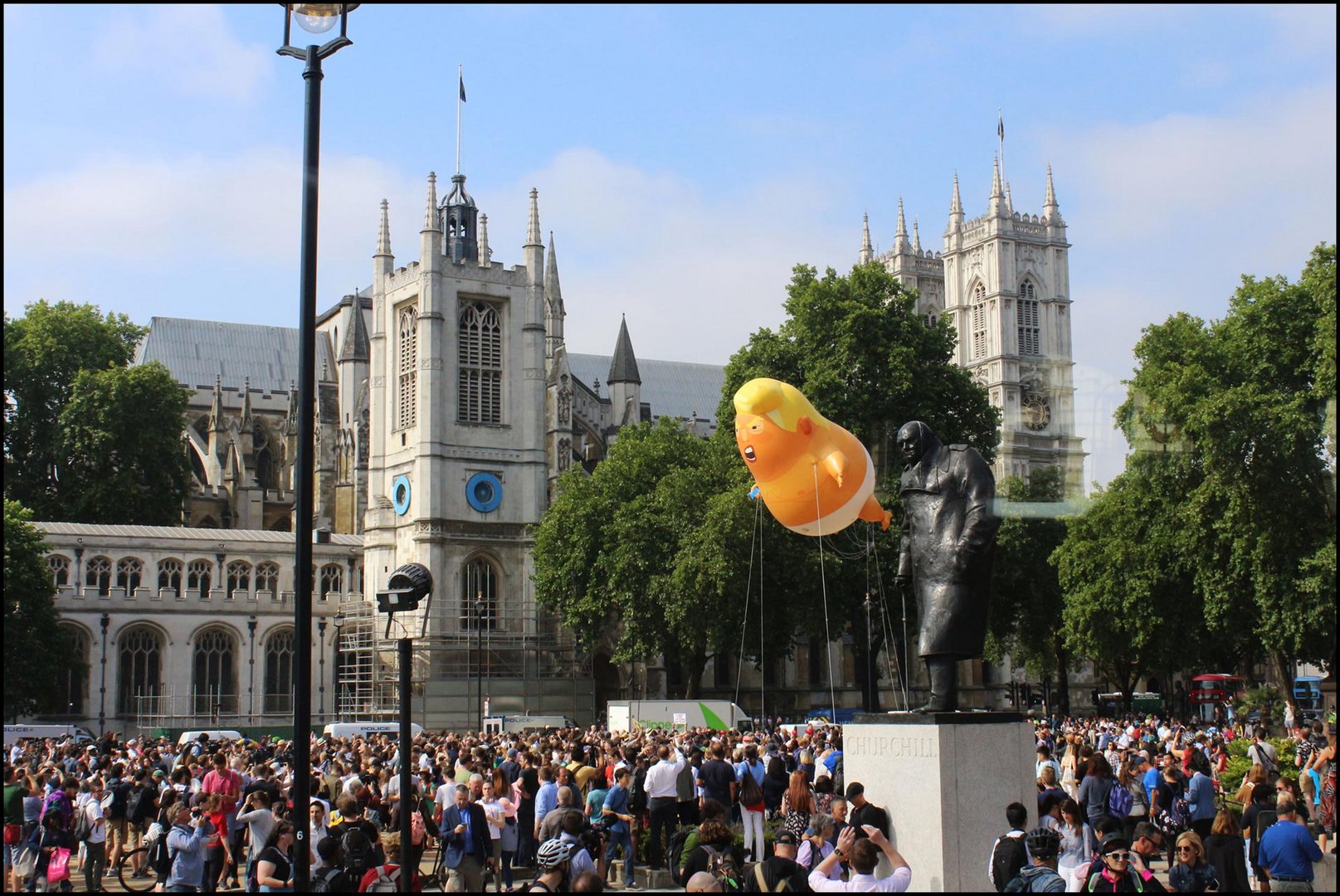 Trump zu  Besuch in London