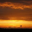 Truppenübungsplatz Munster Süd Sonnenuntergangspano