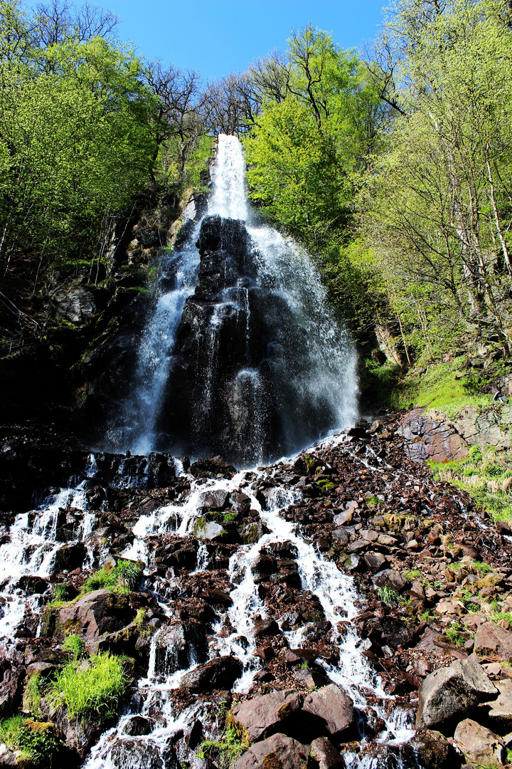 Trusetalter Wasserfall / Thüringen