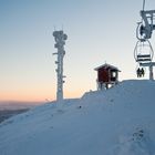 Trysil am alten Zweiersessel