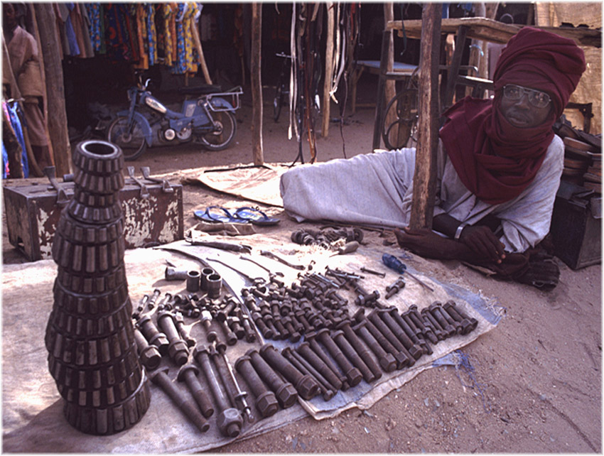 TSCHAD, Markt in Abéché