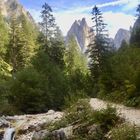 Tschamintal ,Naturpark Schlern , bei Tiers Südtirol.