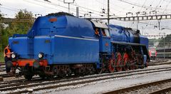 Tschechische Dampflok 498 022