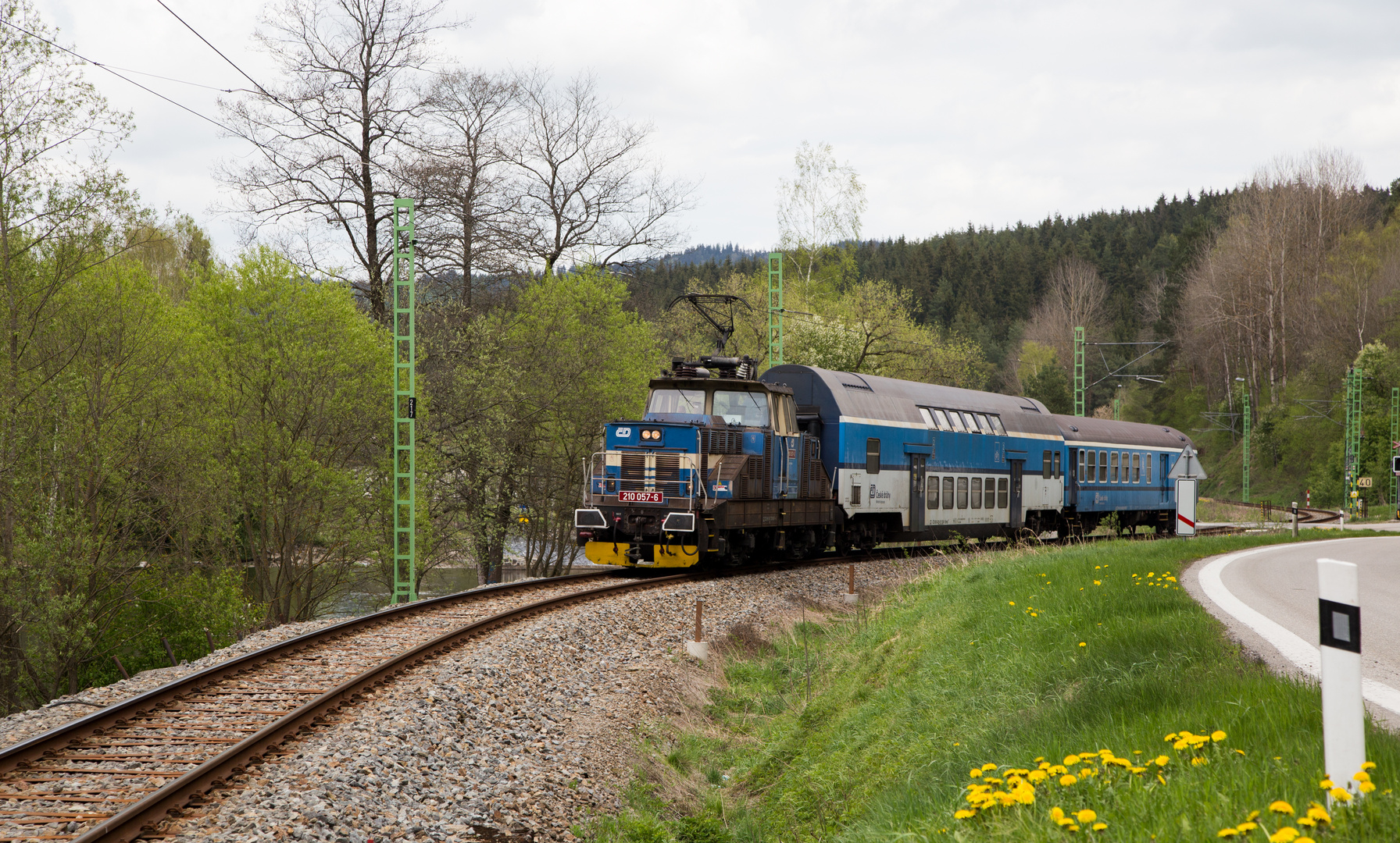 Tschechische Nebenbahn-Romantik: Lokalbahn