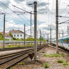 Tschechischer Railjet über Erzherzog-Karl-Straße nach Wien-Hauptbahnhof