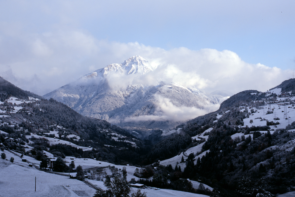 Tschirgant im Schnee