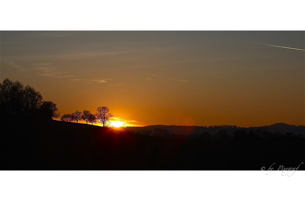 ...... Tschüss Sonne .....